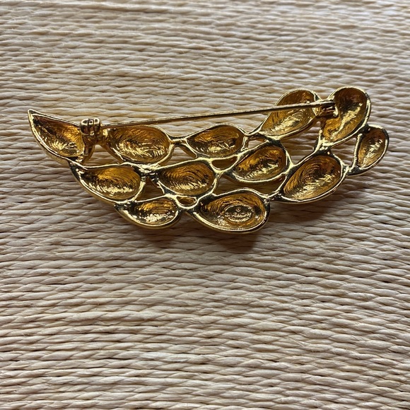 Vintage signed Givenchy abstract brooch pin - Picture 5 of 6